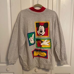 Vintage Disney Mickey Mouse Sweatshirt Crewneck
